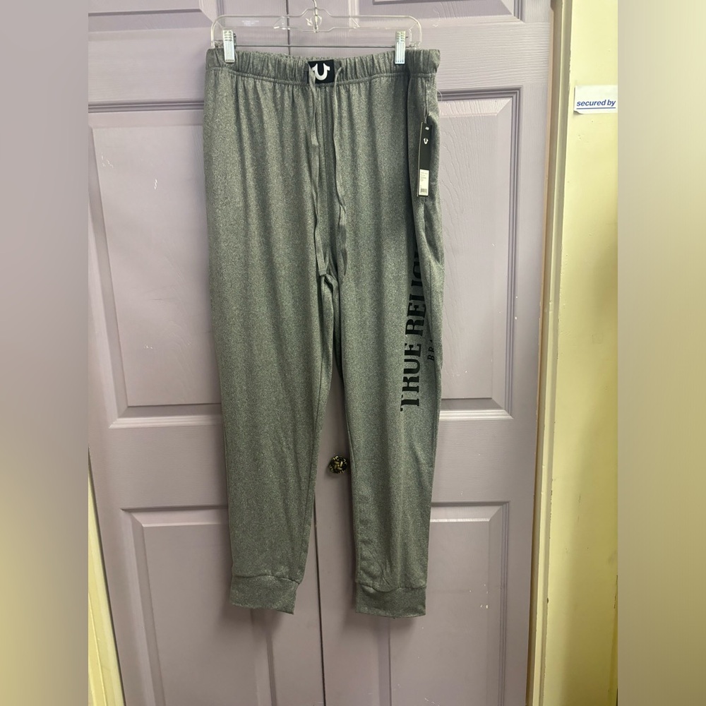 True Religion Loungewear sweatpants/ joggers size large (36-38) NWT
